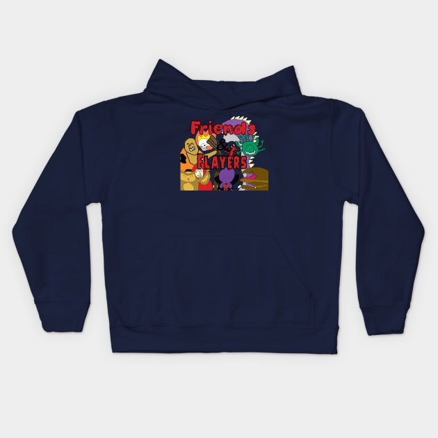 Friends and Flayers Logo Kids Hoodie by Friendandflayers